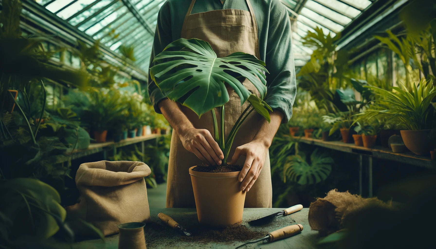 Hoe moet je een kamerplant verpotten? 