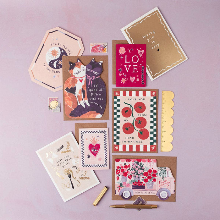 Tomaten Liefde Kaart | Jubileum Kaart | Valentijnskaarten