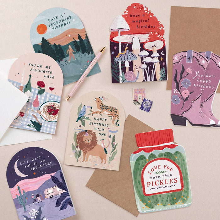 Ik hou meer van jou dan van augurken kaart | Liefdes- & Valentijnskaarten