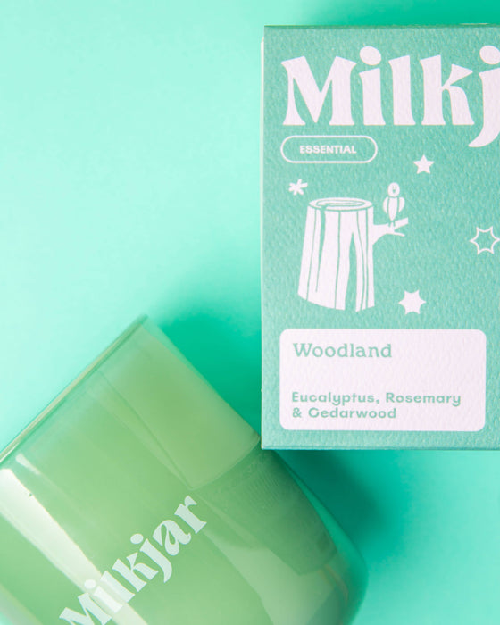 Woodland - Kaars met etherische olie en soja van 8 oz