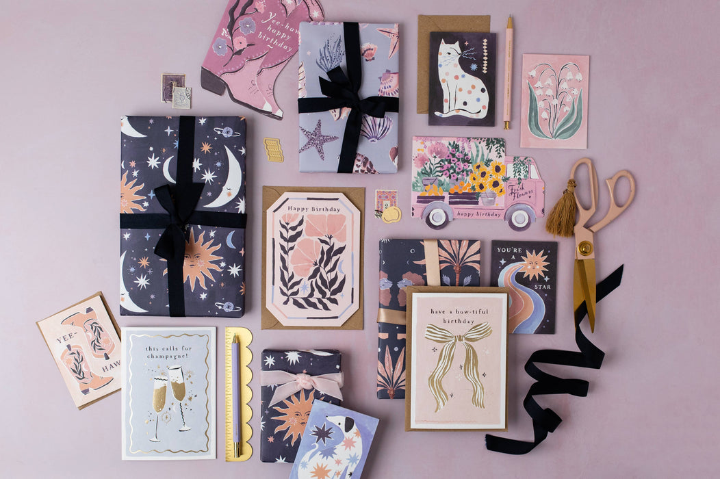 Yee-Haw Cowboy Boots Minikaart | Boots Mini wenskaarten