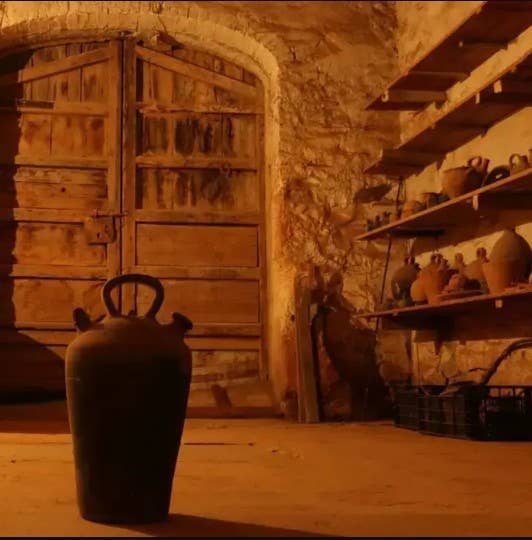 Handgemaakte kaarshouder