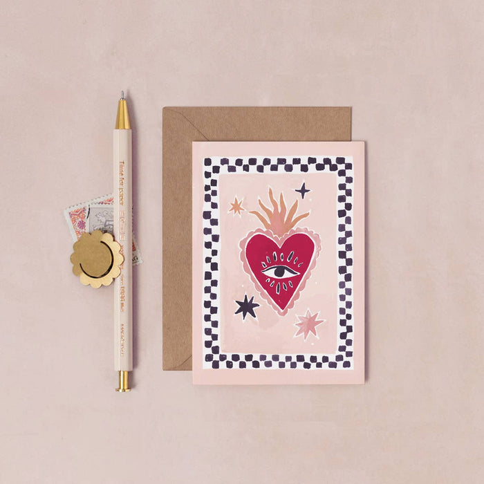 Sacred Heart Mini Love Card | Mini-wenskaart | Minikaart
