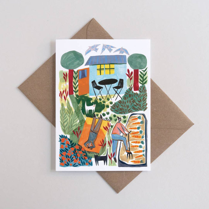 De Tuin | Alledaagse wenskaart | Natuur, tuinier