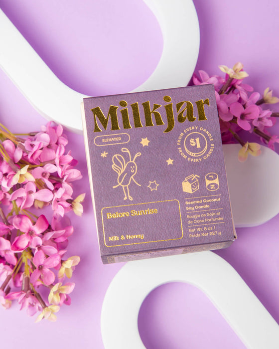 Voor zonsopgang - Milk & Honey Coconut Soy kaars van 8 oz