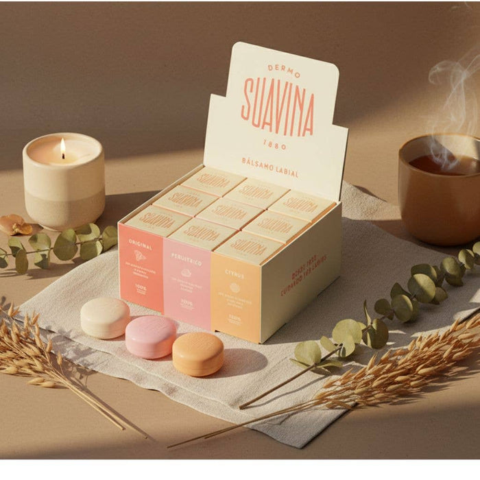 Dermo Suavina Lippenbalsem Variëteitspakket – 27 Stuks