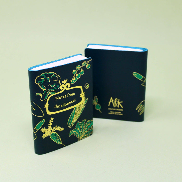 Geïllustreerd leren midi-dagboek