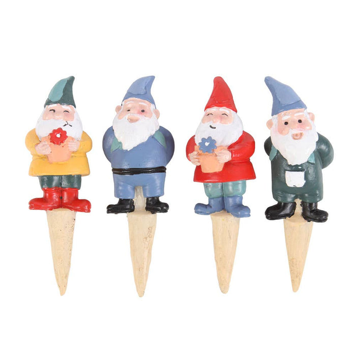 Set van 4 Mini Gnome Plantenpotjes