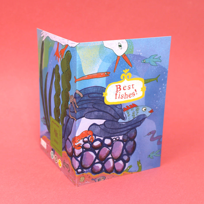 Best Fishes A6 wenskaart