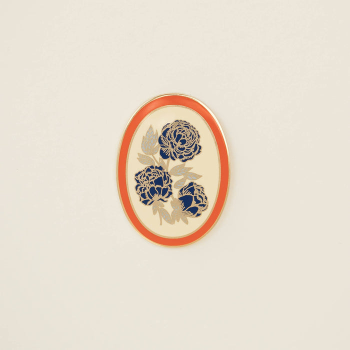 Bolostropdas met bloemenprint en Crush: Oranje/zwart-Stera