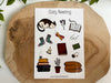 Cosy Reading stickervel-Stera