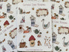 Cottage Core stickervel-Stera