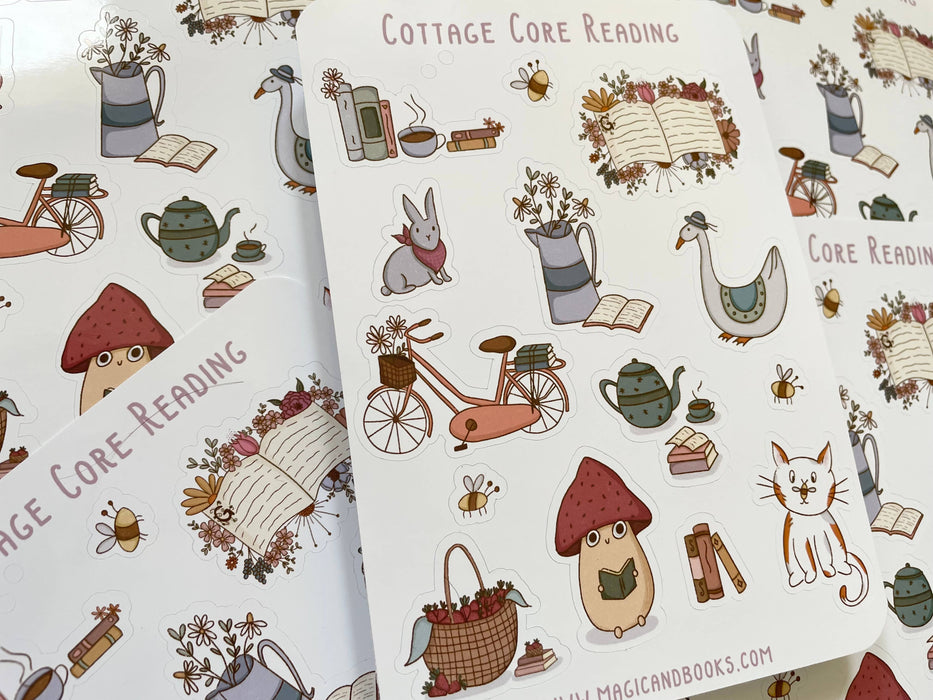 Cottage Core stickervel-Stera