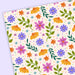 Ditsy Floral cadeaupapier, platte lakens | Verjaardagscadeau met bloemen-Stera