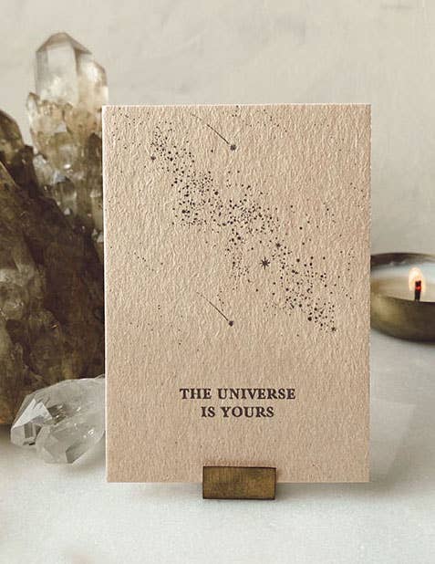 KOSMISCHE AFFIRMATIES - KAARTENSET - 17 KAARTEN IN EEN SET - CARD DE-Stera