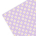 Lilac Daisy Verjaardags Inpakpapier | 70's platte geschenkverpakking-Stera