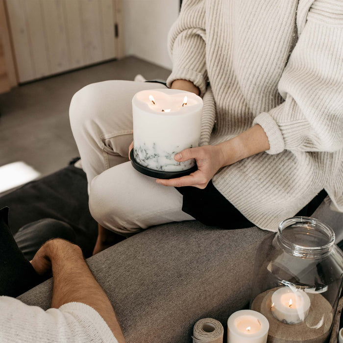 Moss large 3-wick candle-Stera