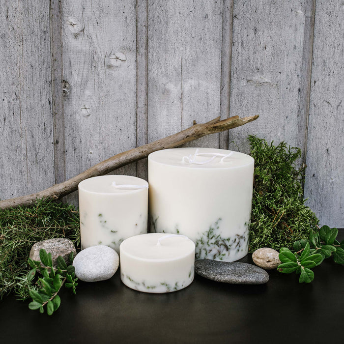Moss large 3-wick candle-Stera