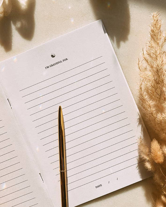 SHINE - DANKBAARHEIDSDAGBOEK - NOTITIEBOEK MET GIDS - HANDGEMAAKT - ZON-Stera