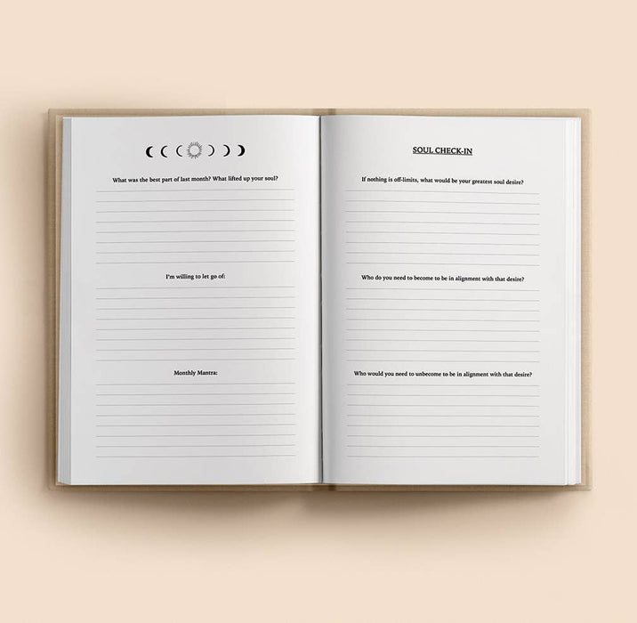 STAY GOLD WILD SOUL - TIJDLOZE PLANNERKALENDER - BEIGE 2025-Stera