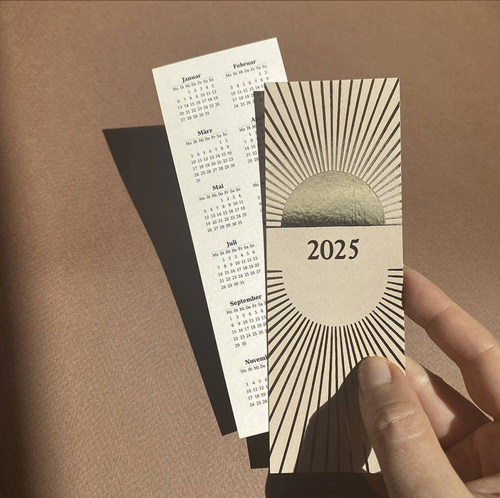 STAY GOLD WILD SOUL - TIJDLOZE PLANNERKALENDER - BEIGE 2025-Stera