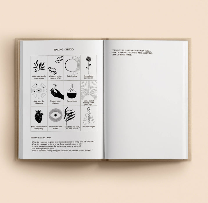 STAY GOLD WILD SOUL - TIJDLOZE PLANNERKALENDER - BEIGE 2025-Stera