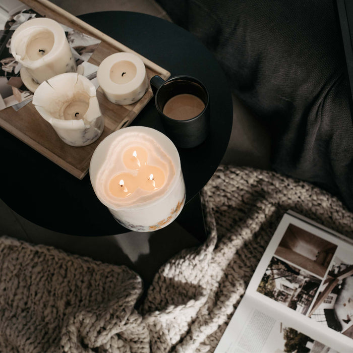 Wild flowers large 3-wick candle-Stera