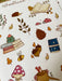 Woodland Walk stickervel-Stera