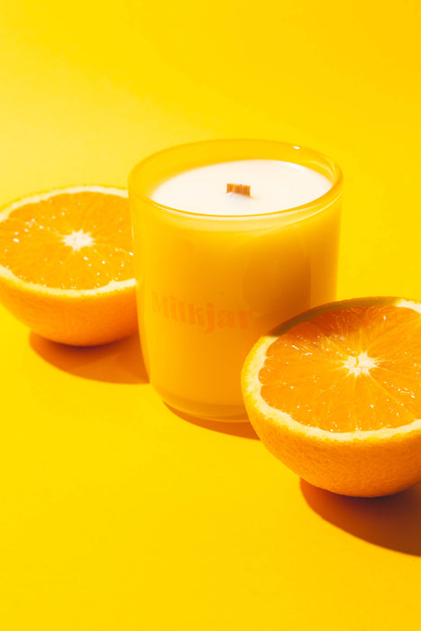 Citrus - Kaars met etherische olie en soja van 8 oz