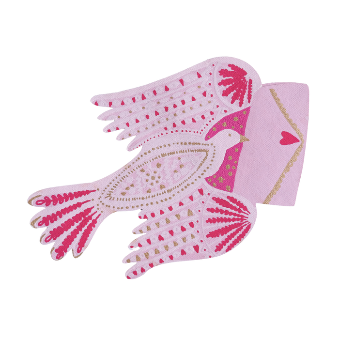 Liefdesbrief Vogel Wenskaart