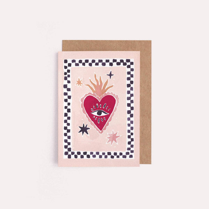 Sacred Heart Mini Love Card | Mini-wenskaart | Minikaart