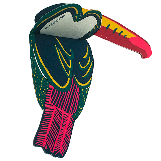 Toucan wenskaart