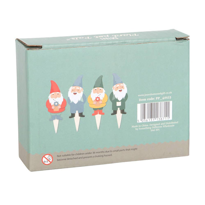 Set van 4 Mini Gnome Plantenpotjes