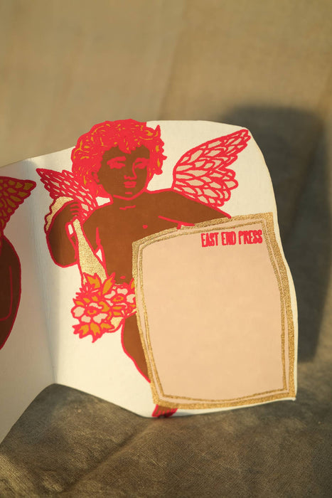 Cupido Concertina wenskaart