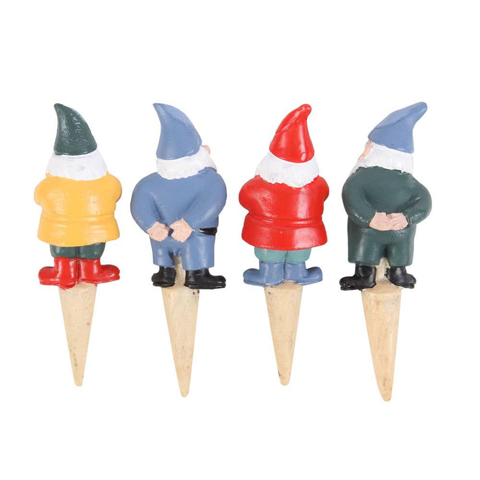 Set van 4 Mini Gnome Plantenpotjes