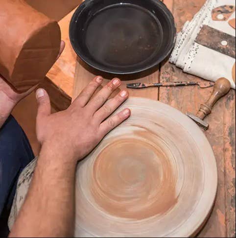 Handgemaakte kaarshouder