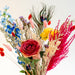 Bouquet Colorful Dried & Silk Flowers X Vase Sandy - Stera