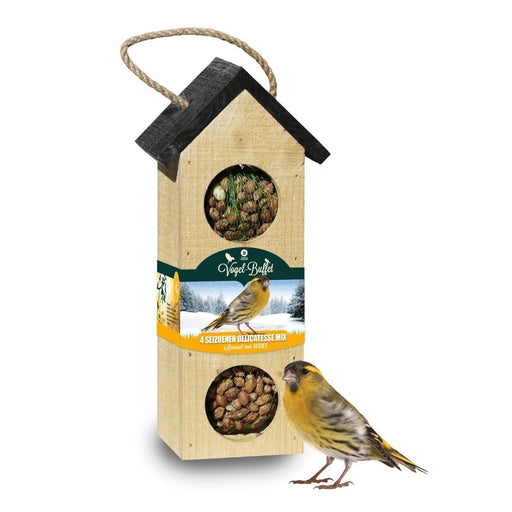 Bird-Buffet | Chalet feeder vogelhuisje | 500 gram - Boomklevers - Stera