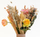 Bouquet Sunshine with Dried & Silk Flowers in yellow & natural colors | 55cm length - Stera