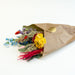 Bouquet Colorful with Dried & Silk Flowers in several bold colors | 55cm length - Stera