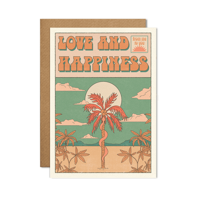 Love and Happiness Card - Stera