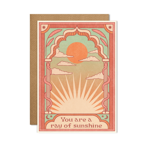 You are a ray of sunshine Card - Stera
