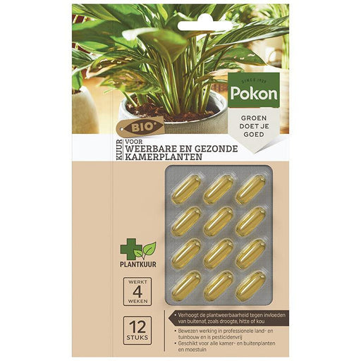 Pokon Bio Kuur Plantencapsules - 12st voor Gezonde Kamerplanten - Stera